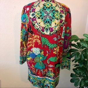 Vintage Diane Fres Embellished Longline Blazer
